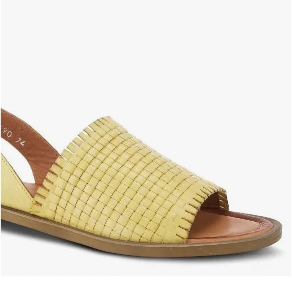 Spring Step GELSI-Y Yellow Sandals